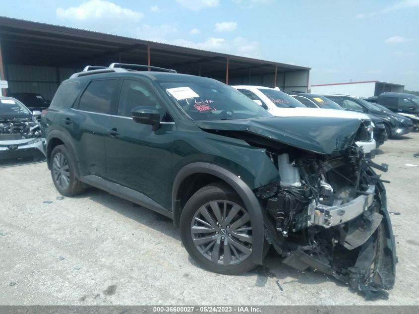 2022 NISSAN PATHFINDER SL - 5N1DR3CB8NC271556