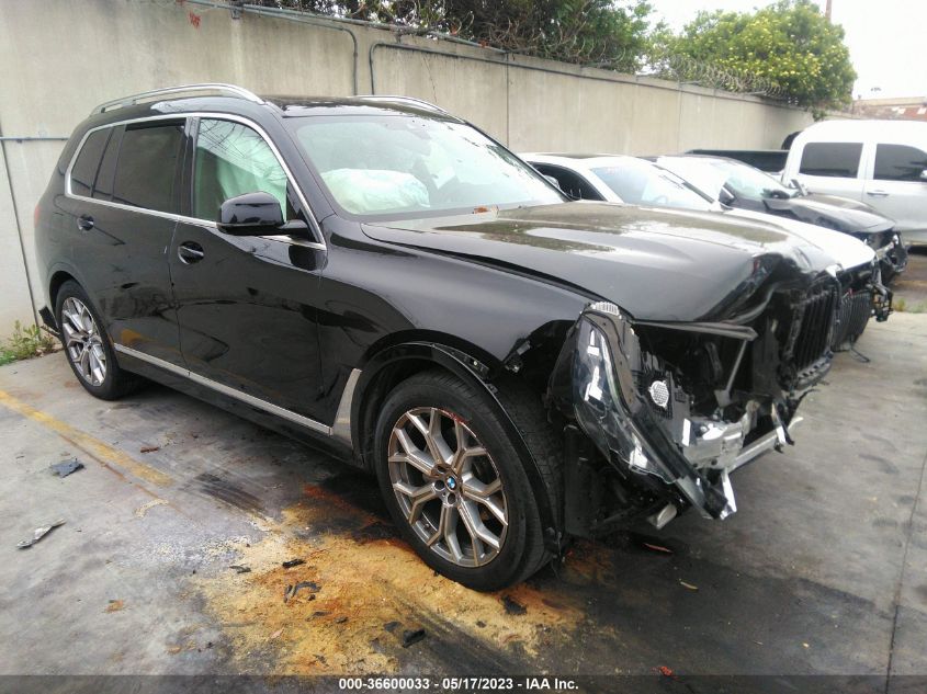 2021 BMW X7 XDRIVE40I - 5UXCW2C0XM9G90250