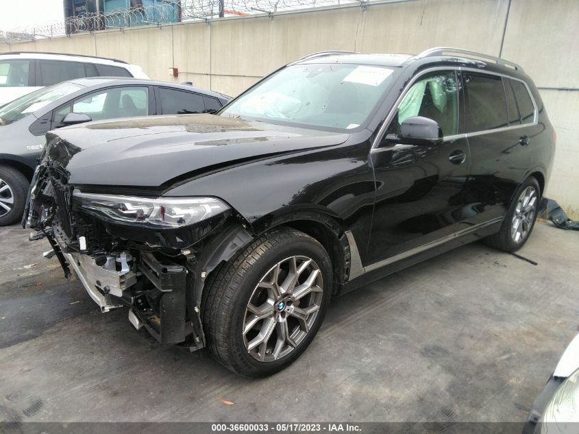 2021 BMW X7 XDRIVE40I - 5UXCW2C0XM9G90250