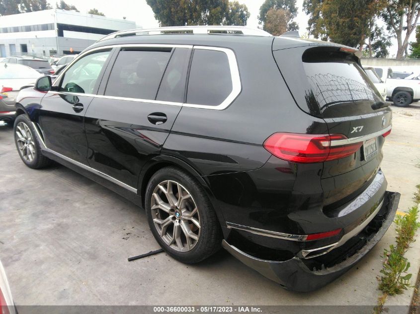 2021 BMW X7 XDRIVE40I - 5UXCW2C0XM9G90250