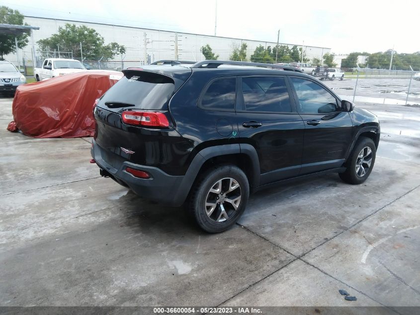2016 JEEP CHEROKEE TRAILHAWK - 1C4PJMBB4GW118562