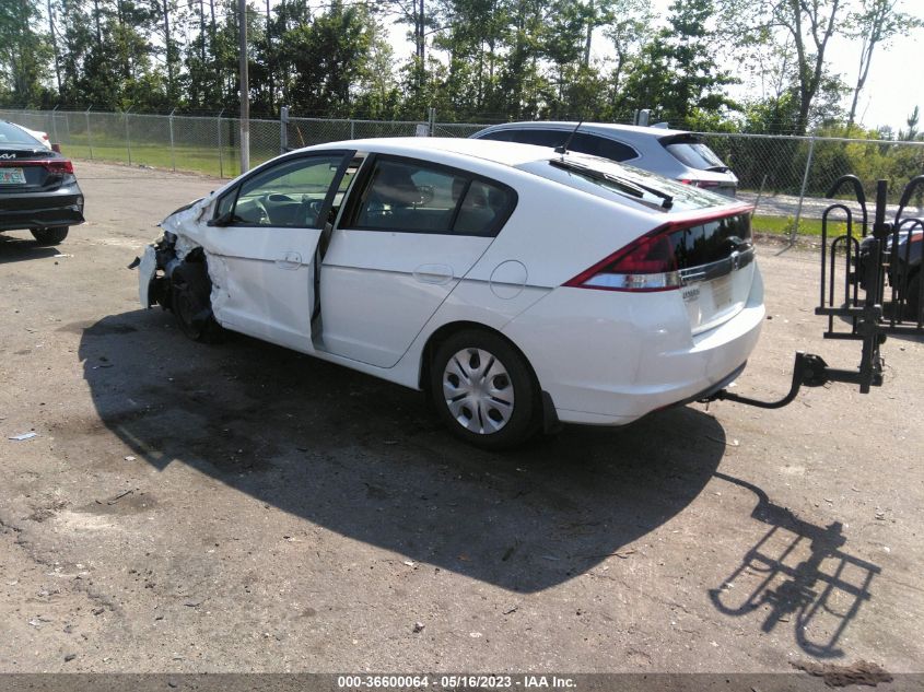 2014 HONDA INSIGHT LX JHMZE2H57ES001628