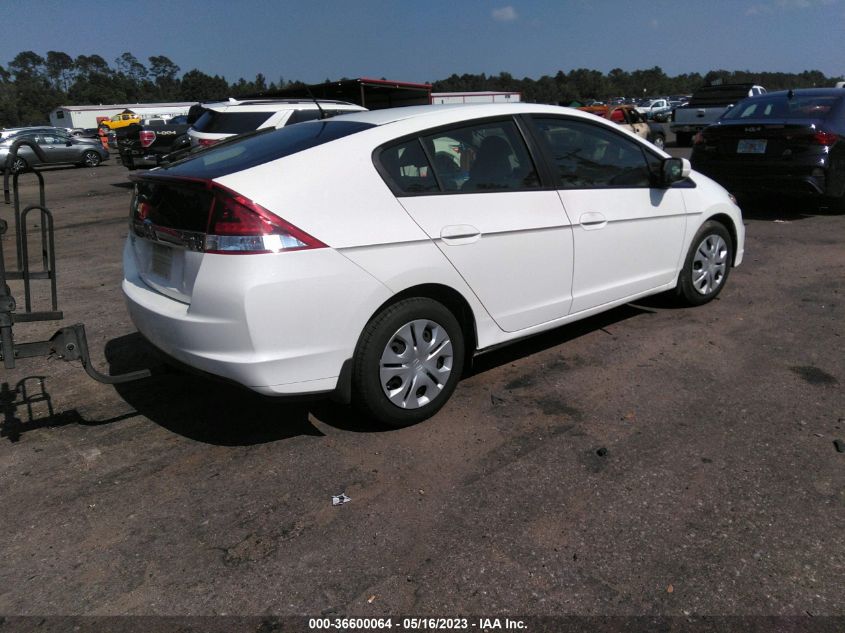 2014 HONDA INSIGHT LX JHMZE2H57ES001628