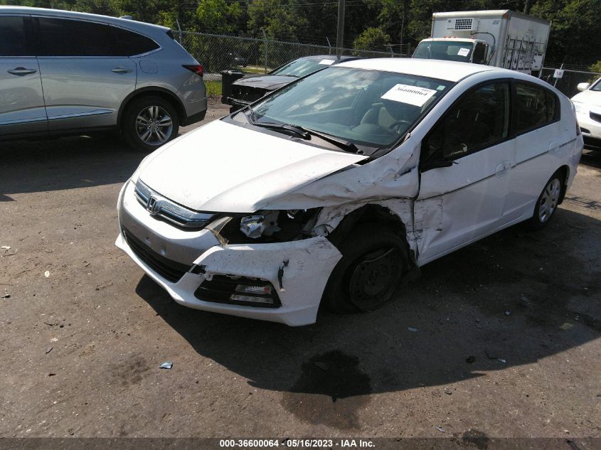 2014 HONDA INSIGHT LX JHMZE2H57ES001628
