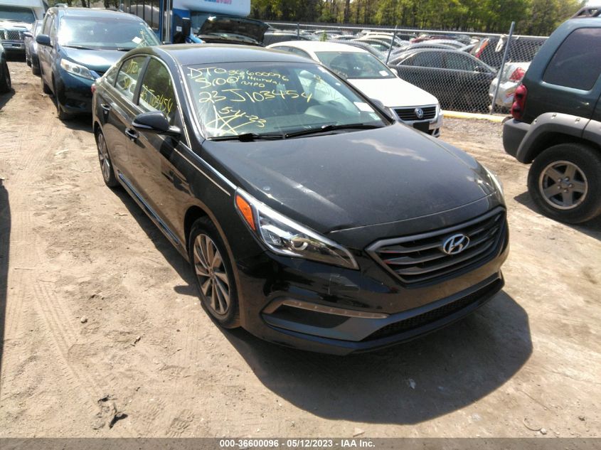 2017 HYUNDAI SONATA SPORT - 5NPE34AF0HH508684