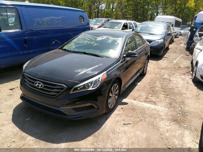 2017 HYUNDAI SONATA SPORT - 5NPE34AF0HH508684