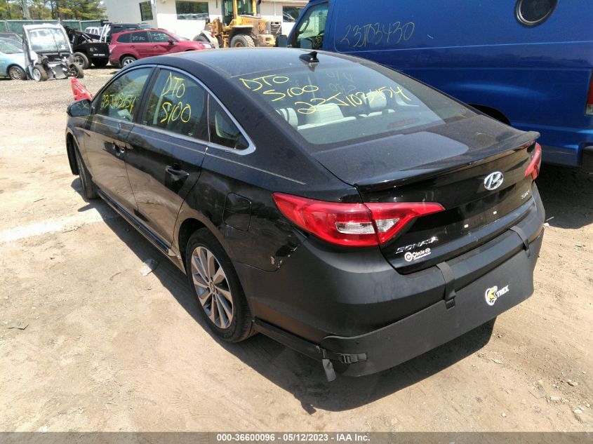 2017 HYUNDAI SONATA SPORT - 5NPE34AF0HH508684