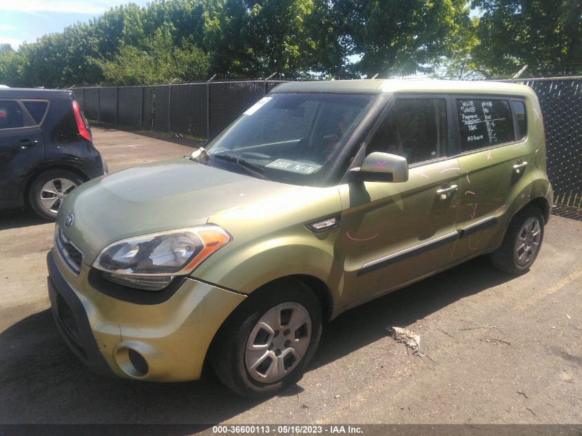 2013 KIA SOUL BASE - KNDJT2A58D7600893