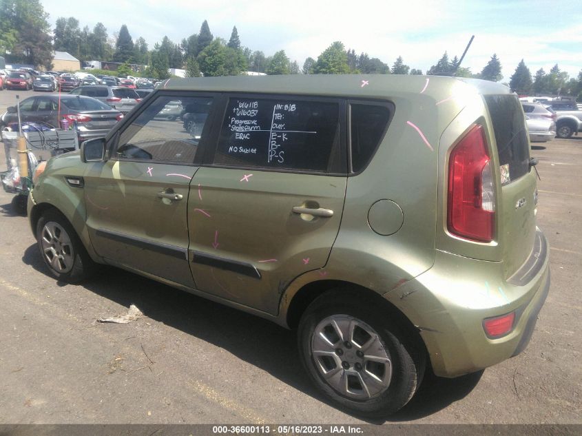 2013 KIA SOUL BASE - KNDJT2A58D7600893