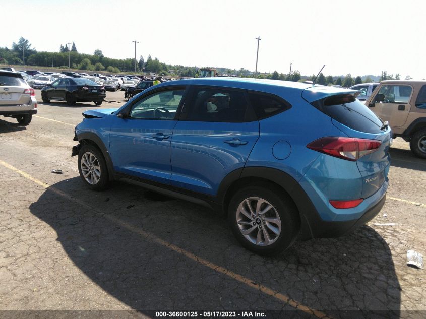 2017 HYUNDAI TUCSON SE - KM8J23A44HU575574