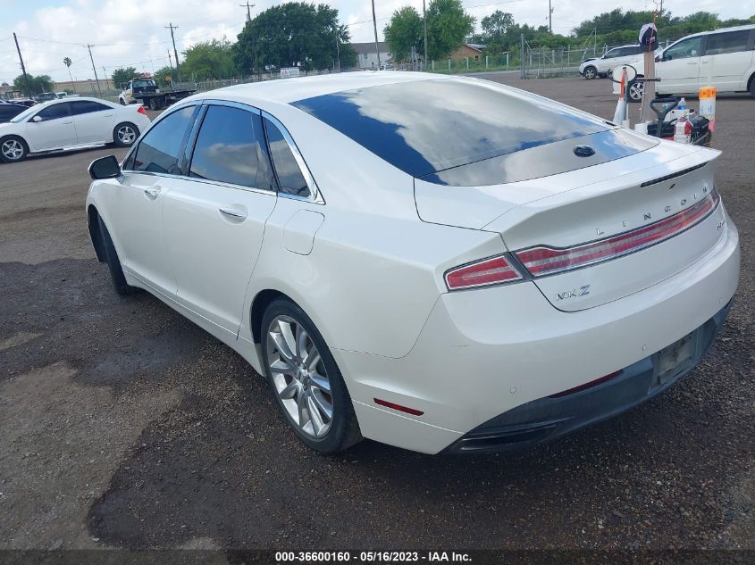 2015 LINCOLN MKZ - 3LN6L2G98FR618043