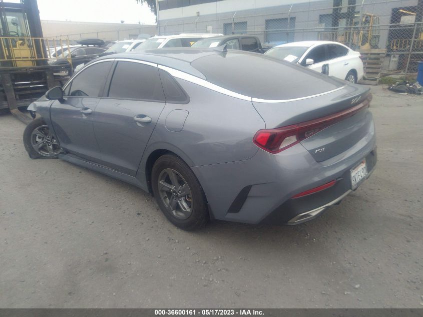 2022 KIA K5 LX - 5XXG24J29NG083904