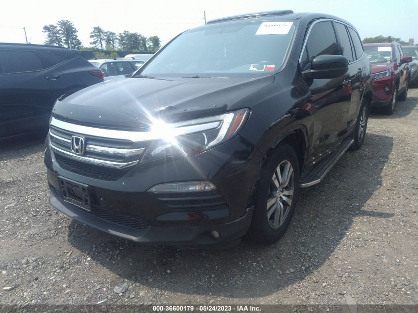 2016 HONDA PILOT EX-L - 5FNYF6H86GB034793