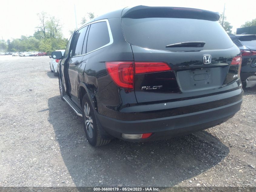 2016 HONDA PILOT EX-L - 5FNYF6H86GB034793