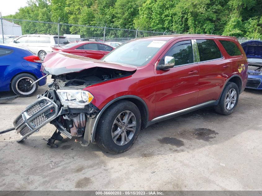 2013 DODGE DURANGO SXT - 1C4RDJAG6DC572045