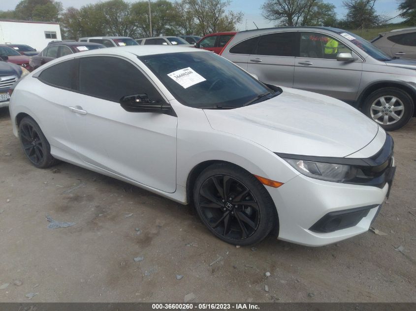 2019 HONDA CIVIC COUPE SPORT - 2HGFC4A85KH309573