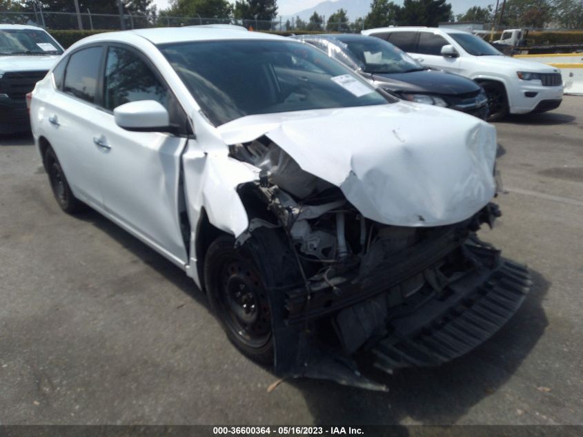 2015 NISSAN SENTRA S - 3N1AB7AP1FY258256