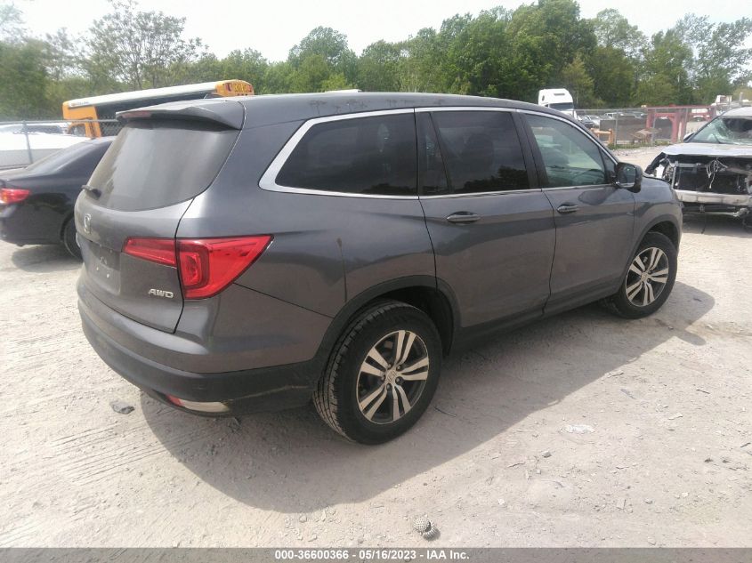 2016 HONDA PILOT EX-L - 5FNYF6H59GB103871
