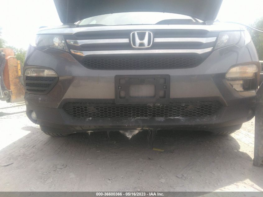 2016 HONDA PILOT EX-L - 5FNYF6H59GB103871