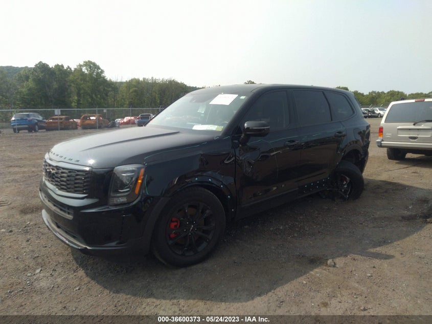 VIN 5XYP2DHC6NG196008 2022 KIA TELLURIDE LX