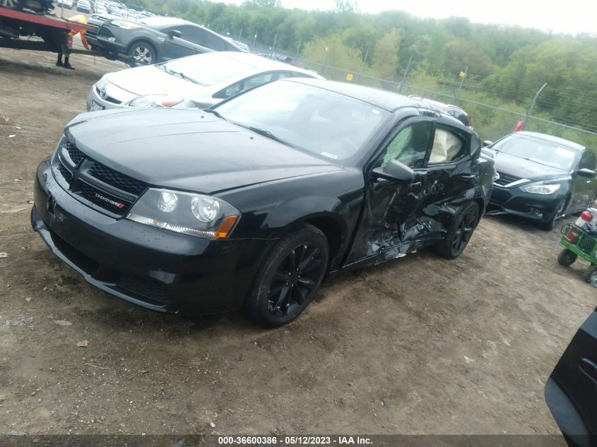 2014 DODGE AVENGER SE - 1C3CDZAB9EN181314