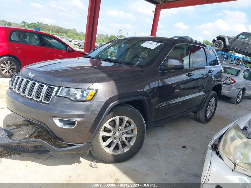 2021 JEEP GRAND CHEROKEE LAREDO E - 1C4RJEAG6MC681444