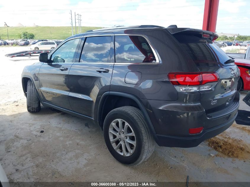 2021 JEEP GRAND CHEROKEE LAREDO E - 1C4RJEAG6MC681444