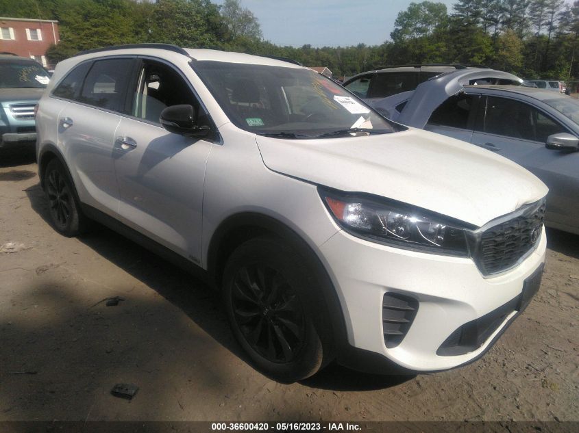 5XYPGDA57KG586902 KIA SORENTO S V6 2019