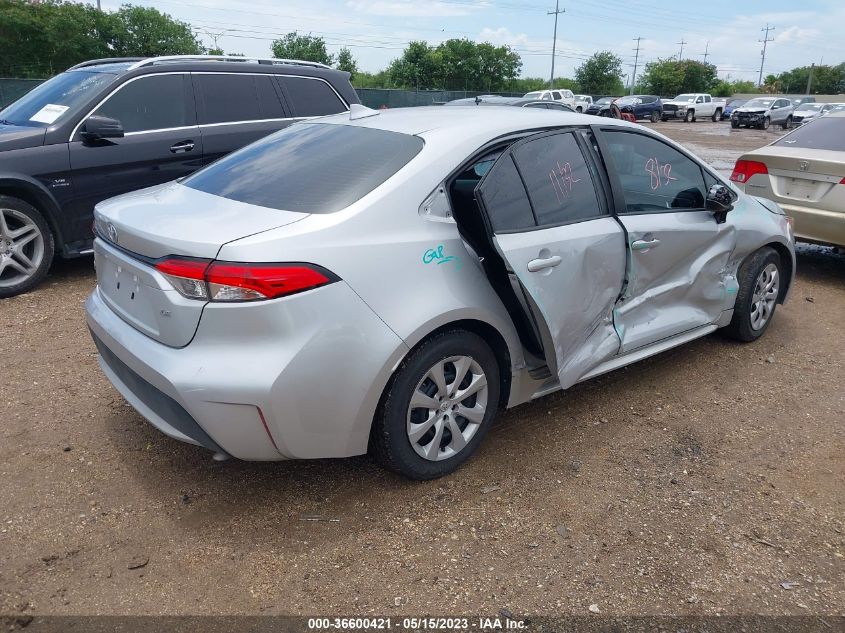 2021 TOYOTA COROLLA LE - 5YFEPMAE0MP155906