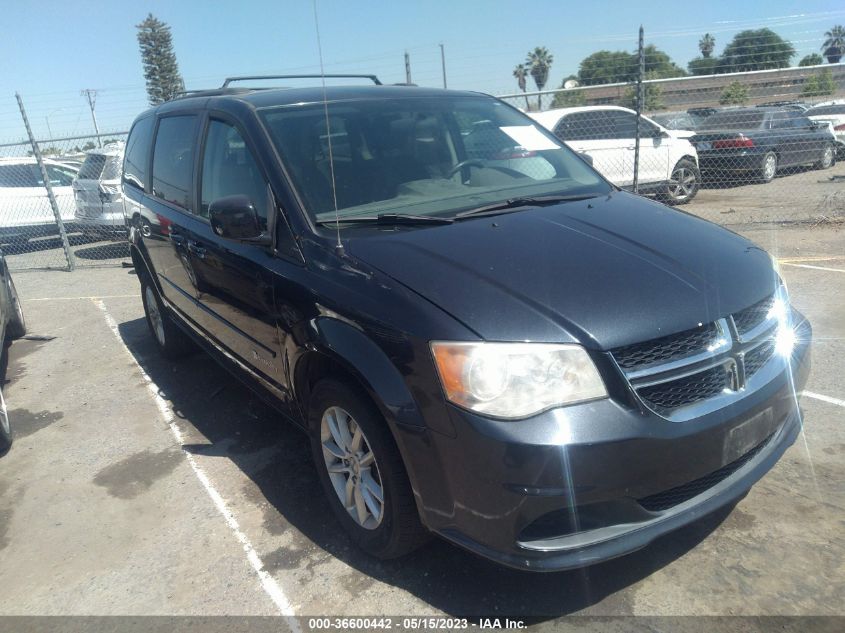 2014 DODGE GRAND CARAVAN SXT - 2C4RDGCG5ER254376