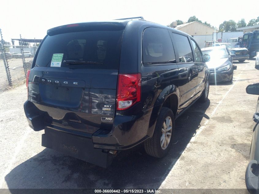 2014 DODGE GRAND CARAVAN SXT - 2C4RDGCG5ER254376