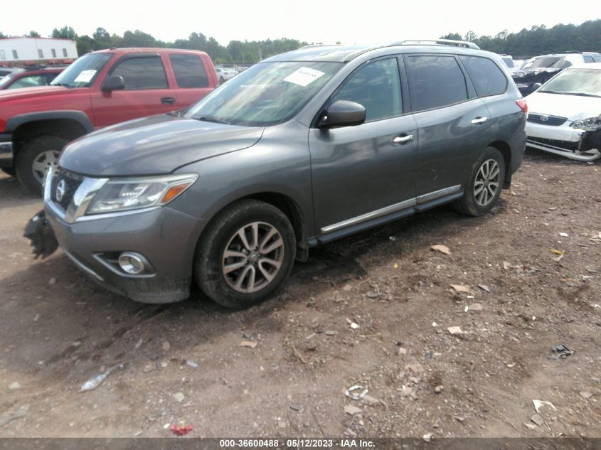 2016 NISSAN PATHFINDER SL - 5N1AR2MN8GC620174