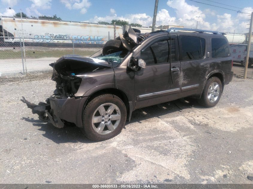 2013 NISSAN ARMADA PLATINUM - 5N1BA0NE4DN610577