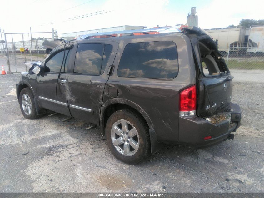 2013 NISSAN ARMADA PLATINUM - 5N1BA0NE4DN610577
