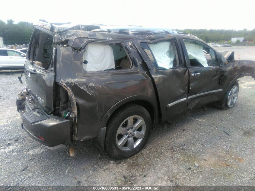 2013 NISSAN ARMADA PLATINUM - 5N1BA0NE4DN610577