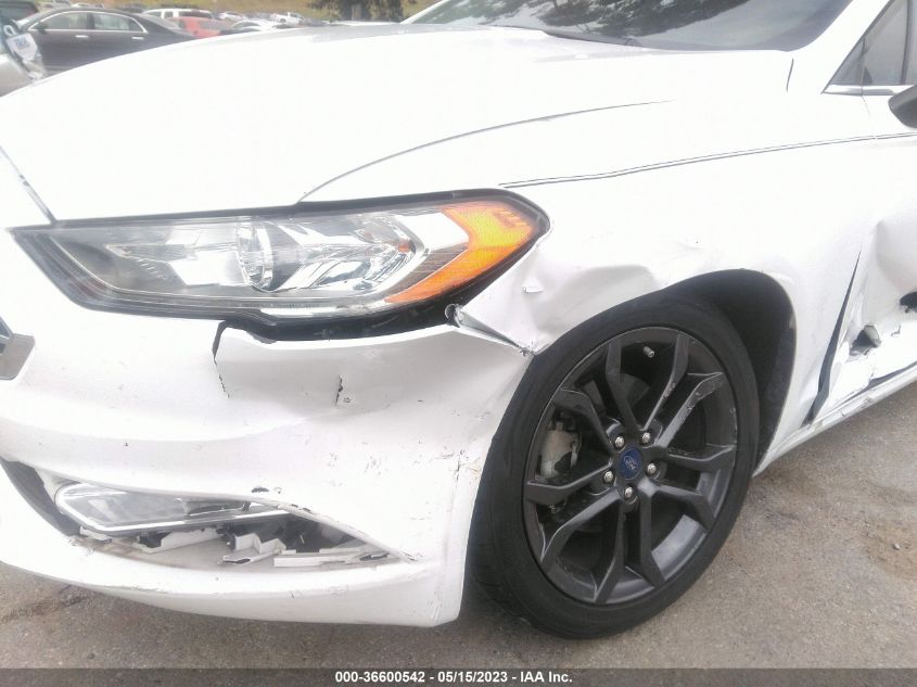 2018 FORD FUSION SE - 3FA6P0HD8JR251627