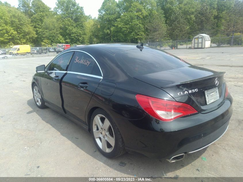 2015 MERCEDES-BENZ CLA-CLASS CLA 250 - WDDSJ4GB2FN182872
