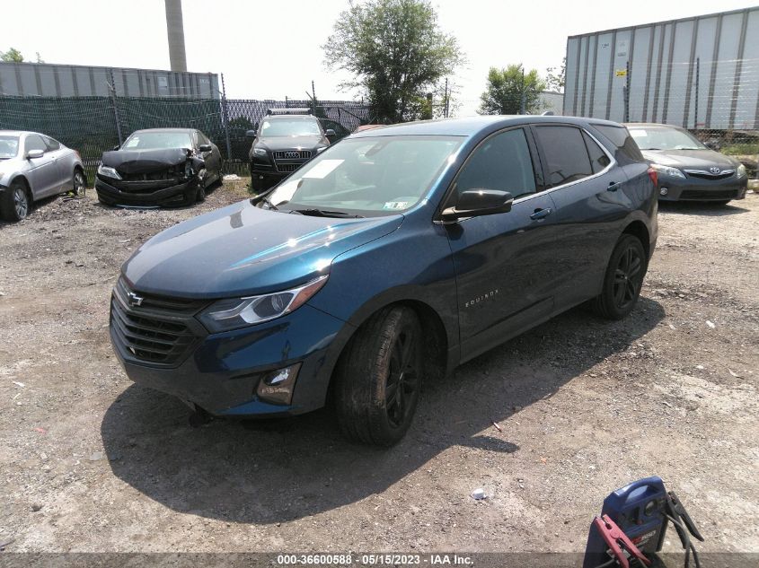 2020 CHEVROLET EQUINOX LT - 3GNAXUEV4LL317757