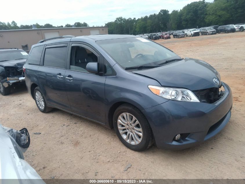 2015 TOYOTA SIENNA XLE/XLE AAS/LTD - 5TDYK3DC0FS542854
