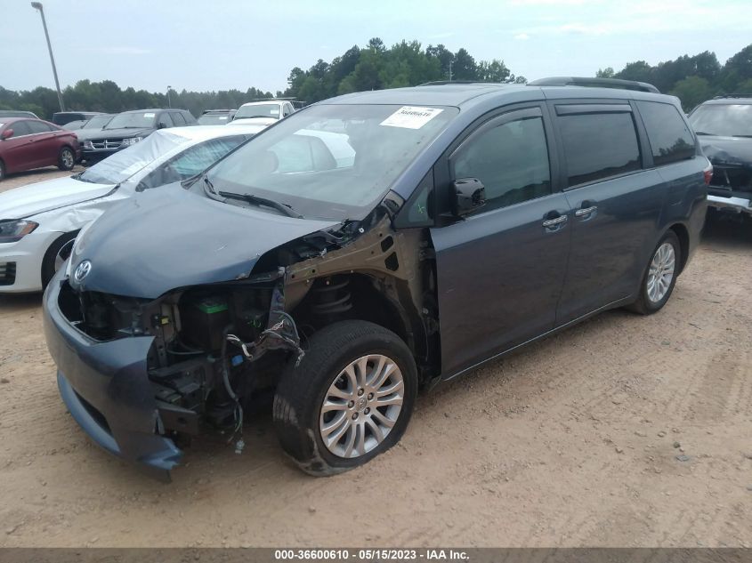 2015 TOYOTA SIENNA XLE/XLE AAS/LTD - 5TDYK3DC0FS542854