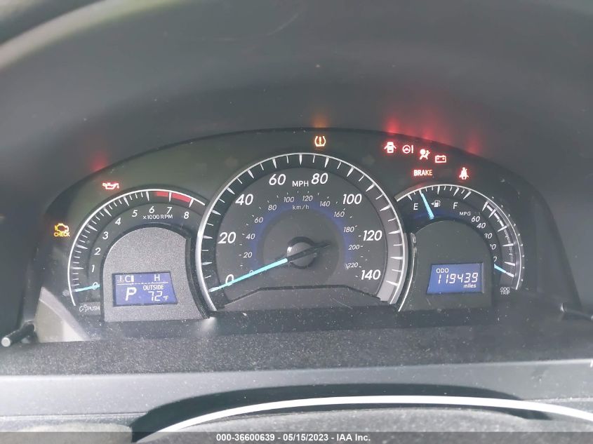 2013 TOYOTA CAMRY L/LE/SE/XLE - 4T1BF1FK1DU250007