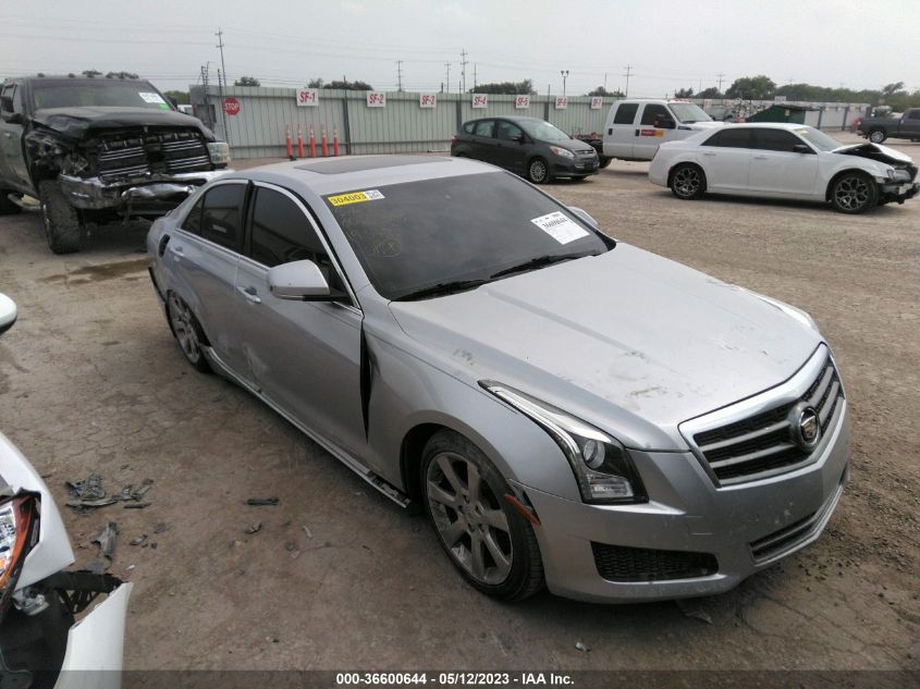 2014 CADILLAC ATS LUXURY RWD - 1G6AB5RX4E0193405