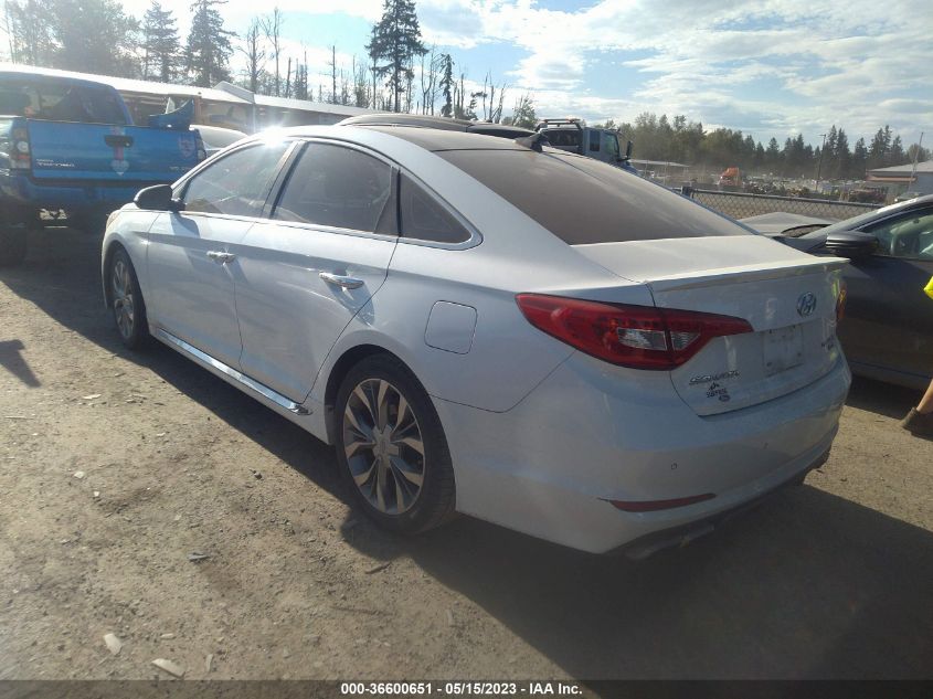 2015 HYUNDAI SONATA 2.0T LIMITED - 5NPE34AB9FH251647