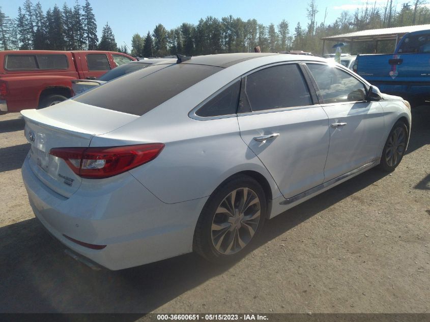 2015 HYUNDAI SONATA 2.0T LIMITED - 5NPE34AB9FH251647