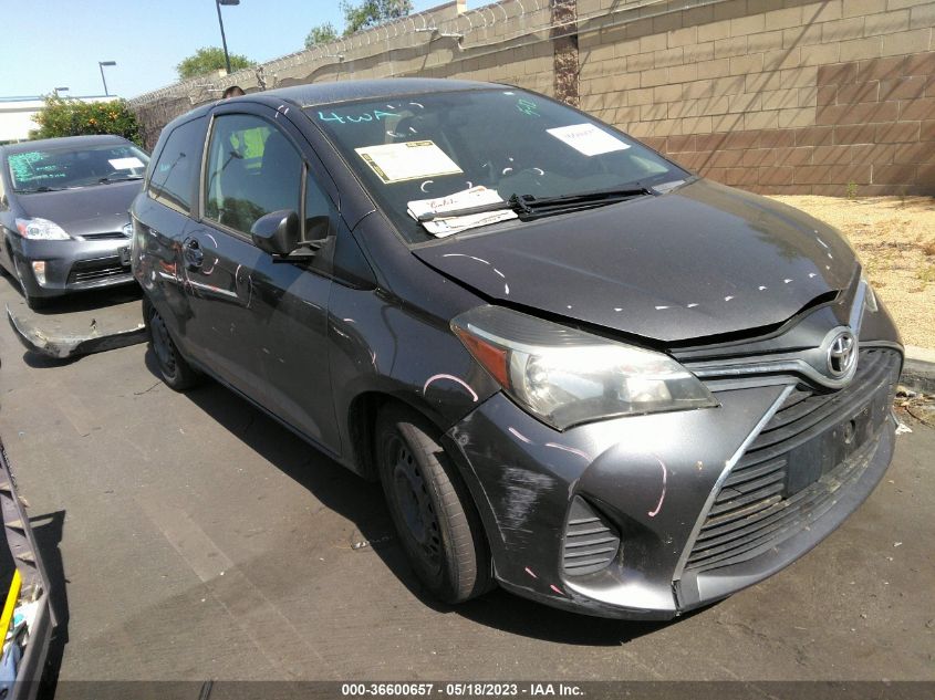 2015 TOYOTA YARIS L/LE - VNKJTUD39FA022595
