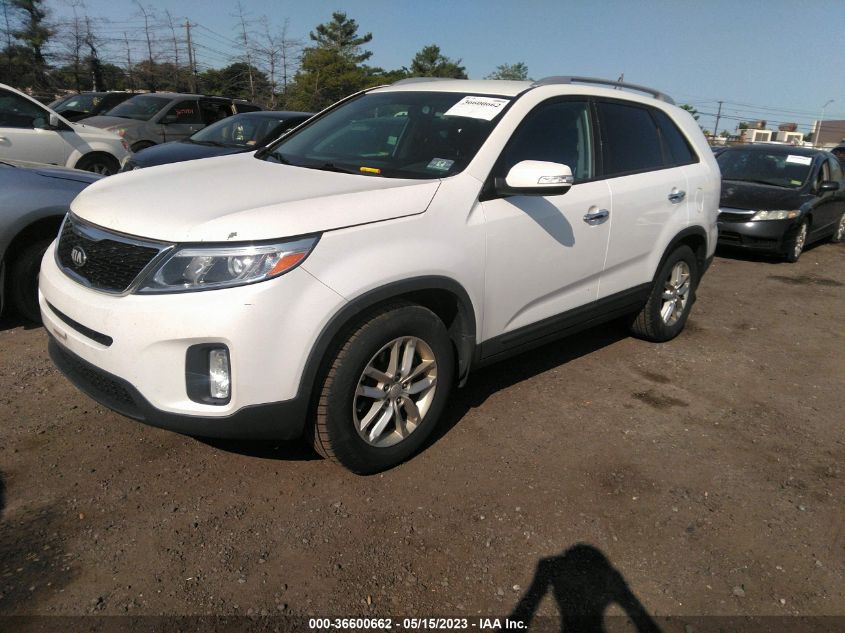 2014 KIA SORENTO LX - 5XYKT4A64EG512002