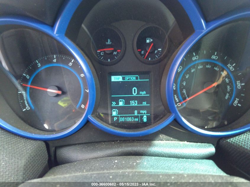2015 CHEVROLET CRUZE LT - 1G1PE5SB8F7180445