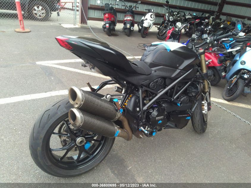 2014 DUCATI STREETFIGHTER 848 ZDM11BMV3EB016616