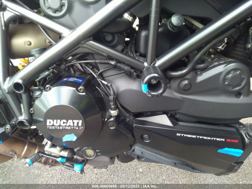 2014 DUCATI STREETFIGHTER 848 ZDM11BMV3EB016616