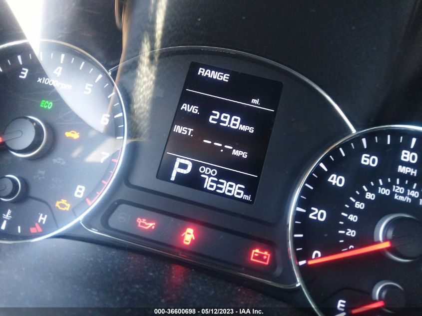 2016 KIA FORTE LX - KNAFX4A60G5544086